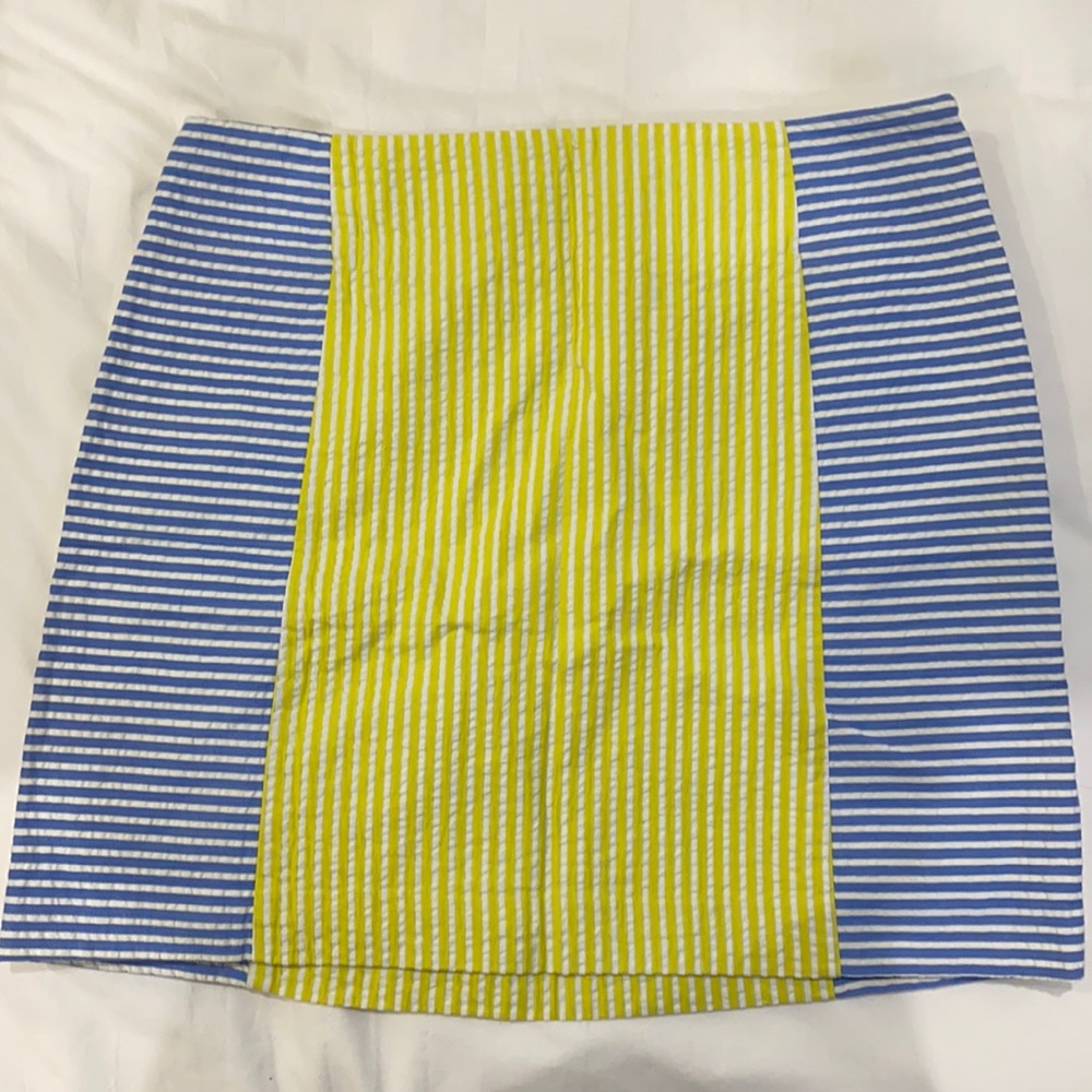 Seersucker Vineyard Vines Skirt